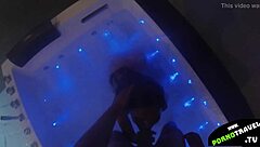 Hot Asian Brunette With Natural Tits Fucks Big Cock Hard In Jacuzzi