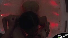 Hot Asian Brunette With Natural Tits Fucks Big Cock Hard In Jacuzzi