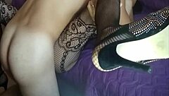 Prepare Your Wife For Anal Sex With Stockings And POV Assfucking!