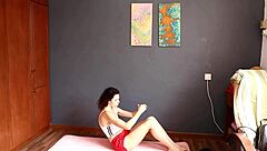 My First Good Training Session With Dumbbells - SFW Version