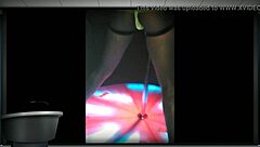 Kissi Celebrates Birthday With Party Fun. Clothes Get Ripped In Excitement.