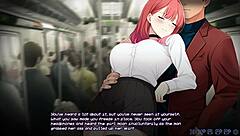 let's play lustful tales with lovely subway star's shaved pussy and big tits
