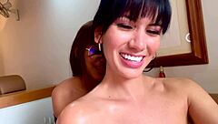 hey, these lesbians are getting wild with oral sex on the couch!