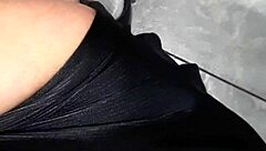 Mature Lady Flashes at Laundry Mat – She Looks Surprised!