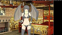 monster girl quest features femdom handjob