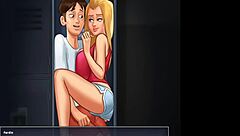 Desperate to Fuck Roxxe in Locker Room Summertime Saga