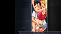 Desperate to Fuck Roxxe in Locker Room Summertime Saga