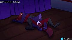 yo, foxy and bonnie getting wild with some huge cock action in steamy gay fun!