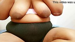 Beautiful Indian Girl Proudly Displays Her Large Boobs in Detailed Close-Up