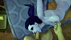 Hot Sexy Widowmaker X Raven Compilation with Big Cock!