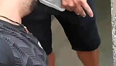 man, i was sucking a married guy in the restroom when cleaning staff caught us