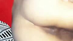 I find my naked latina neighbor in my room at the party