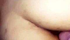 I find my naked latina neighbor in my room at the party