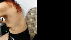 Alice drummond prepares for anal with holly ruby backstage.