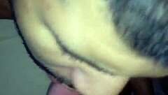 guy sucking cock all the way to the end