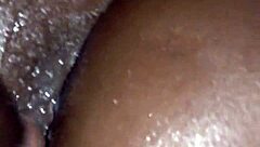 My african bitch with big ass gets dominated hard!