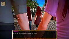 in my new family 551, exploring the game world with family