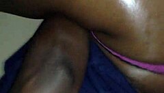 My african bitch with big ass gets dominated hard!