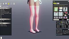 3d hentai solo sex with sexy anime cartoon girl.