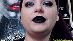 giant goddess crushes garbage in fetish