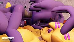 Fredina's wild nightclub orgy