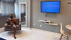 me and my bro havin a threesome with our brunette friend