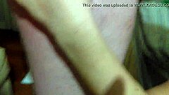 In this amazing scene, the girlfriend delivers a blowjob before anal fucking her friend.