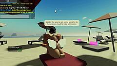 Girl sucks monster cock at beach condo