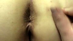 Boldly Fingering Her Pussy and Ass