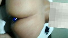 fuck that ass with toys in hotel!