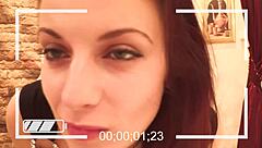 Hot girlfriend with perfect body strips for webcam show