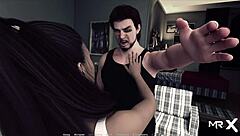 acting lessons: wife takes cock in ass in 3d hentai game.