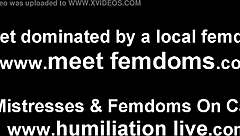 Femdom Babe Forces Rough BDSM Outfit On POV Submissive