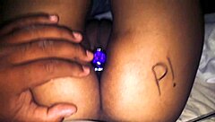 I’m obsessed with playing inside my sister’s ass with her purple plug in deep