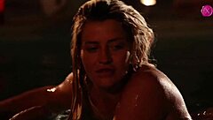 blonde girl fucks two mature men passionately