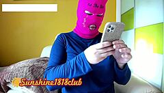 Royal Blue Skimaskgirl Busty Webcam Model Rocks October 21st Show