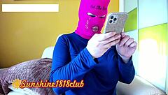 Royal Blue Skimaskgirl Busty Webcam Model Rocks October 21st Show