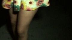 i'm julie kay, stranded teen getting cumshot all over my natural tits