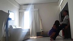 Damn, this huge cock barely fits in my mouth, ugh!