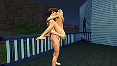 Ted and Meredith Rosswell Enjoy a Hot Night of Sex - Part 2