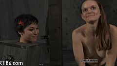 angel feels the lusty torment of a facial cumshot