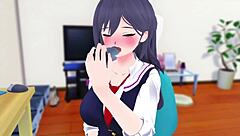 intense outdoor anime hentai sex with toys explodes in fantia part 3