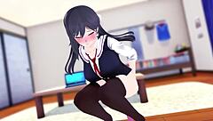 intense outdoor anime hentai sex with toys explodes in fantia part 3