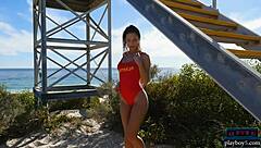 Belgium Teen Hottie with Great Curves Strips Naked for Solo Show. Her Brunette Charm Shines Through!