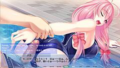 Akumeru family yunagi route part 2 involves pool pounding