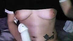 Alt pawg masturbating with toys to orgasm