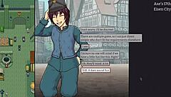 cute girl gets promotion, heads to city for big tits action in imperial gatekeeper part 3!