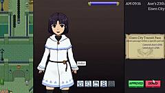 cute girl gets promotion, heads to city for big tits action in imperial gatekeeper part 3!