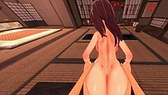 Ayane Shirakawa Loves Jumping On My Huge Cock!