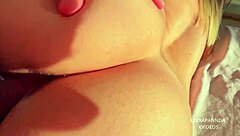 just chilling with a shy blonde for a homemade blowjob and sex